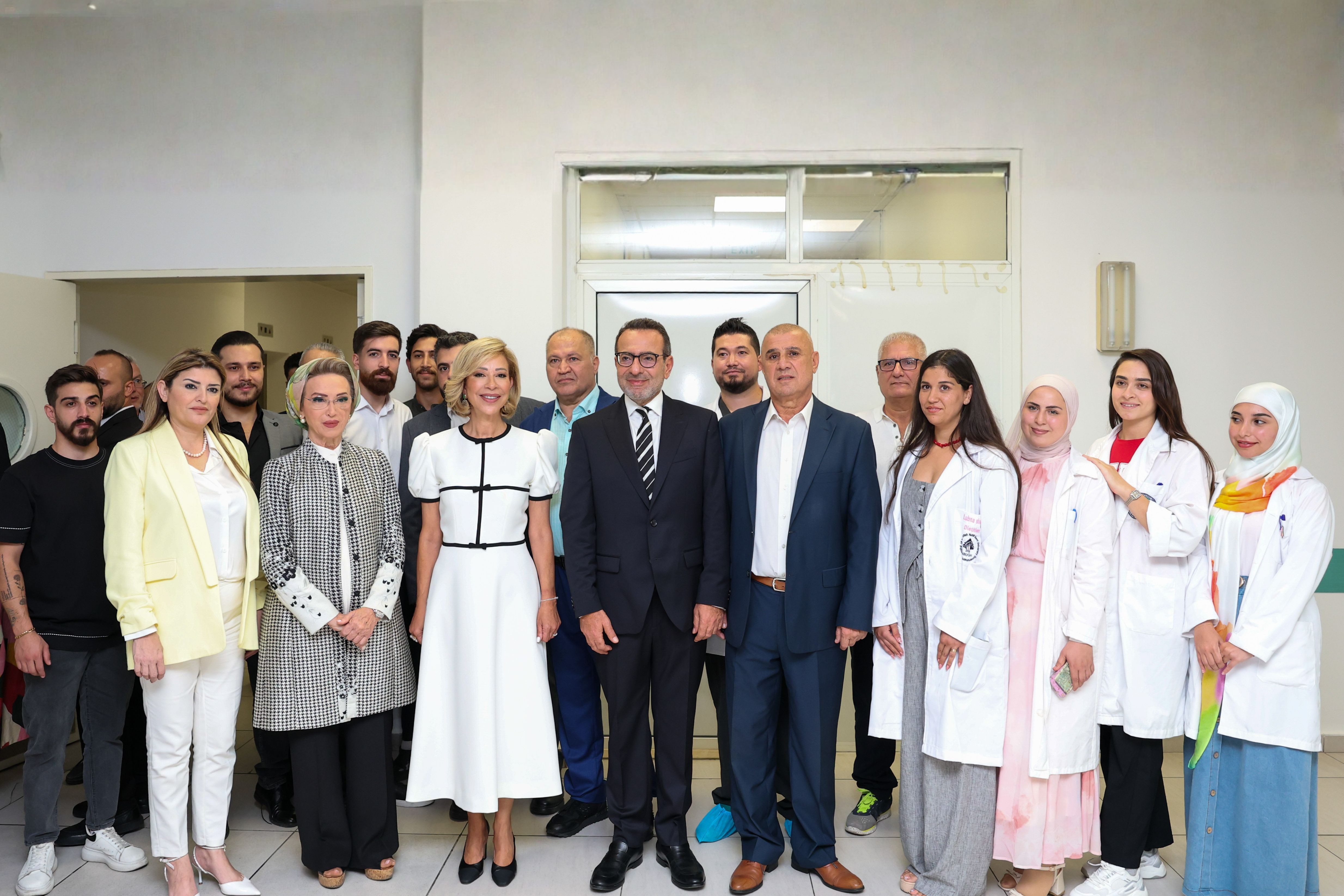 زيارة اللبنانية الاولى الى مجمع نببه بري الصحي ومستشفى نبيه بري في النبطية